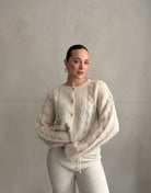 Cozy Basic: Kurze Strickjacke mit Zopfmuster - Switch - Fashion