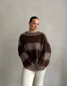 Cozy Vibes: Gestreifter Pullover im Mohair - Look - Switch - Fashion