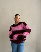 Cozy Vibes: Gestreifter Pullover im Mohair - Look - Switch - Fashion