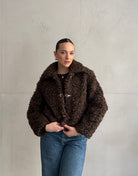 Fake Lammfell Jacke - Switch - Fashion