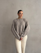Feingestreifter Pullover - Switch - Fashion
