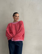 Feingestreifter Pullover - Switch - Fashion