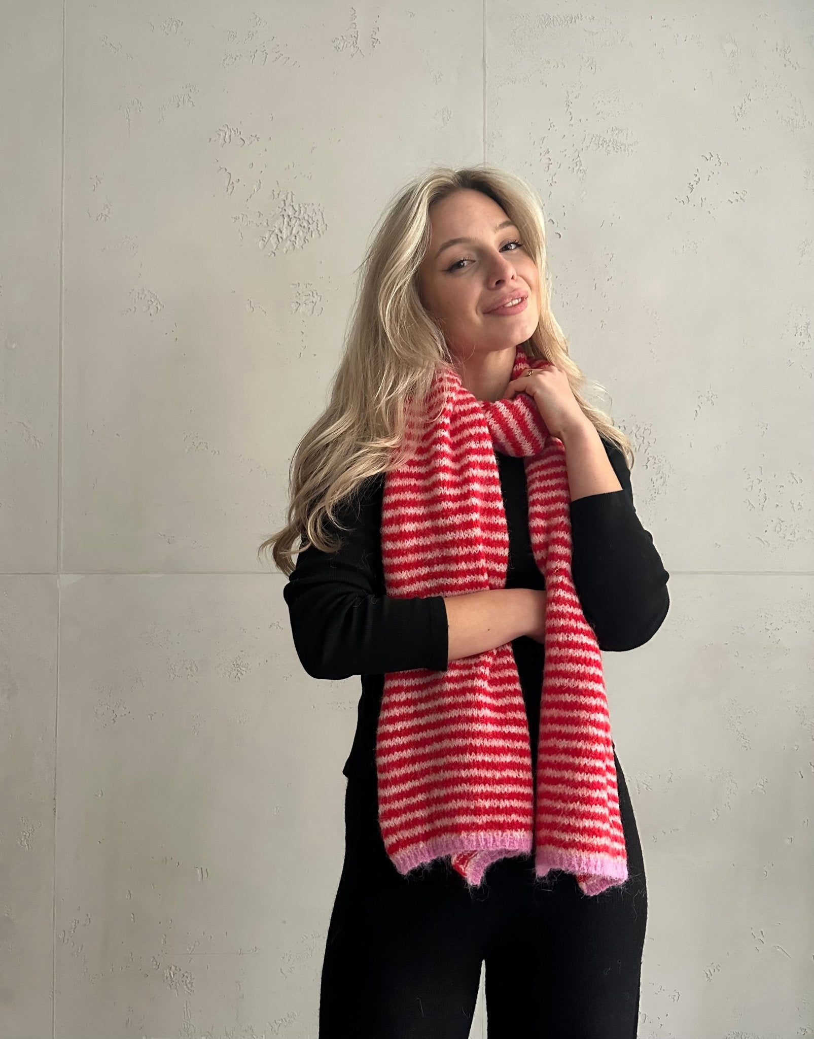 Feingestreifter Schal - Switch - Fashion