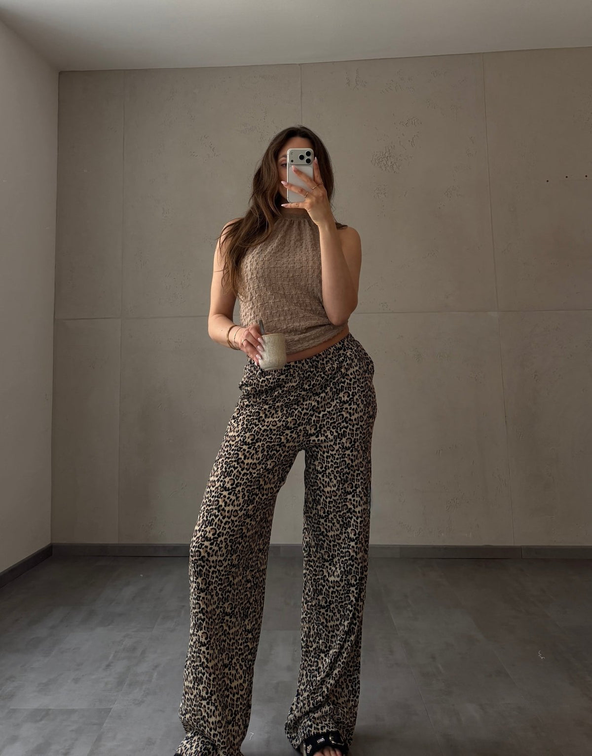 Gekreppte Leohose - Switch - Fashion