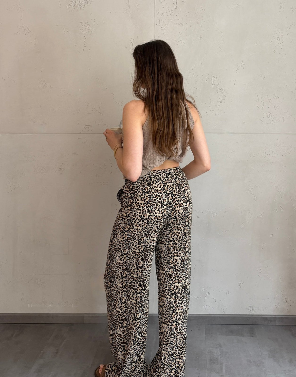 Gekreppte Leohose - Switch - Fashion
