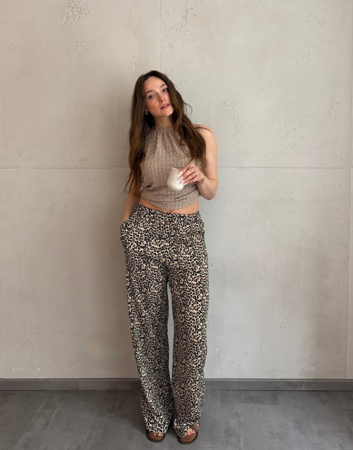 Gekreppte Leohose - Switch - Fashion