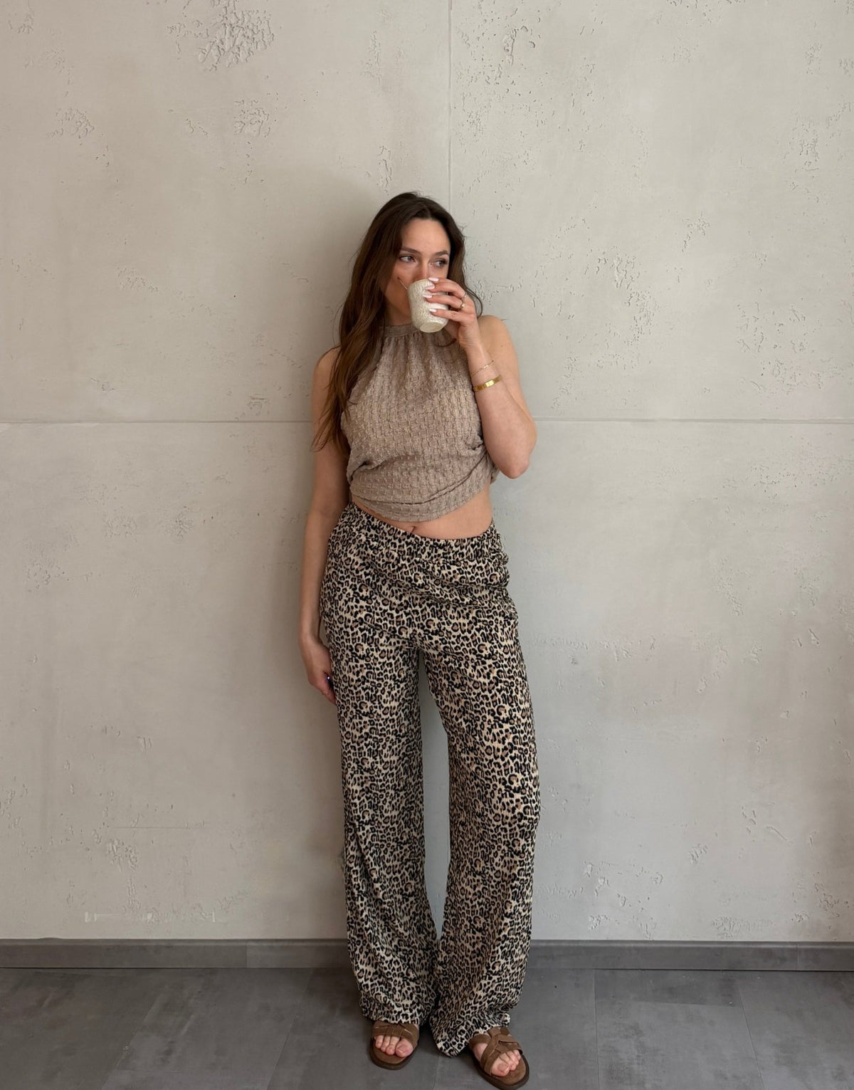 Gekreppte Leohose - Switch - Fashion