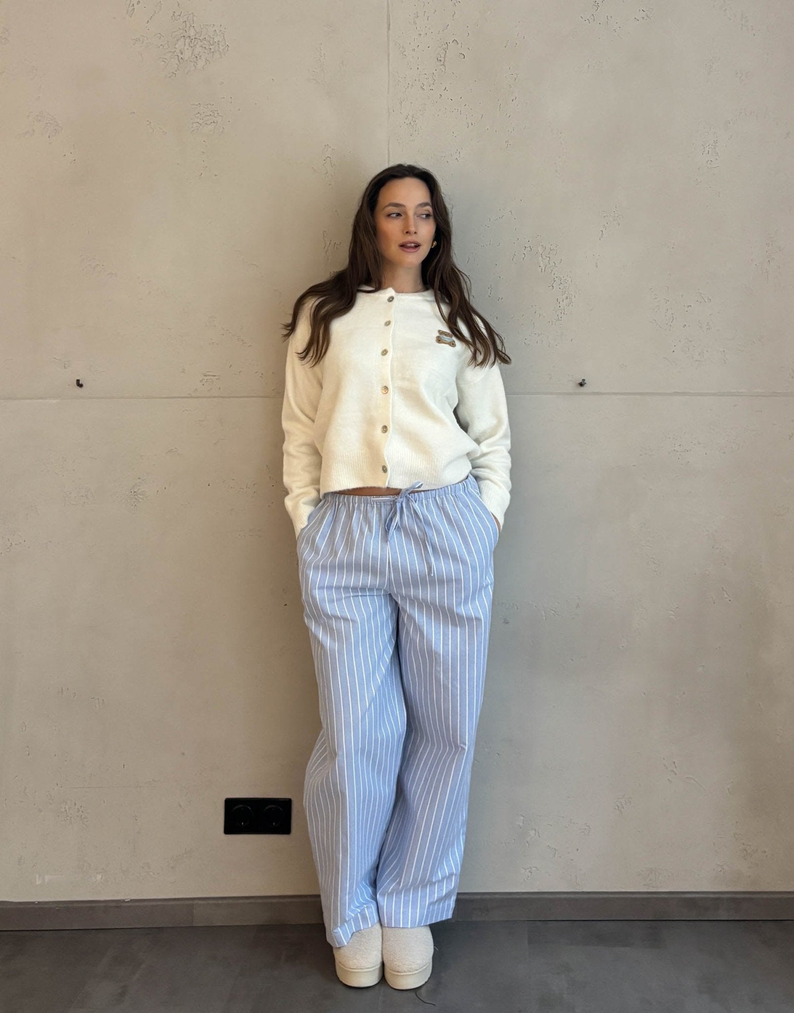 Gemütliche Streifenhose - Switch - Fashion