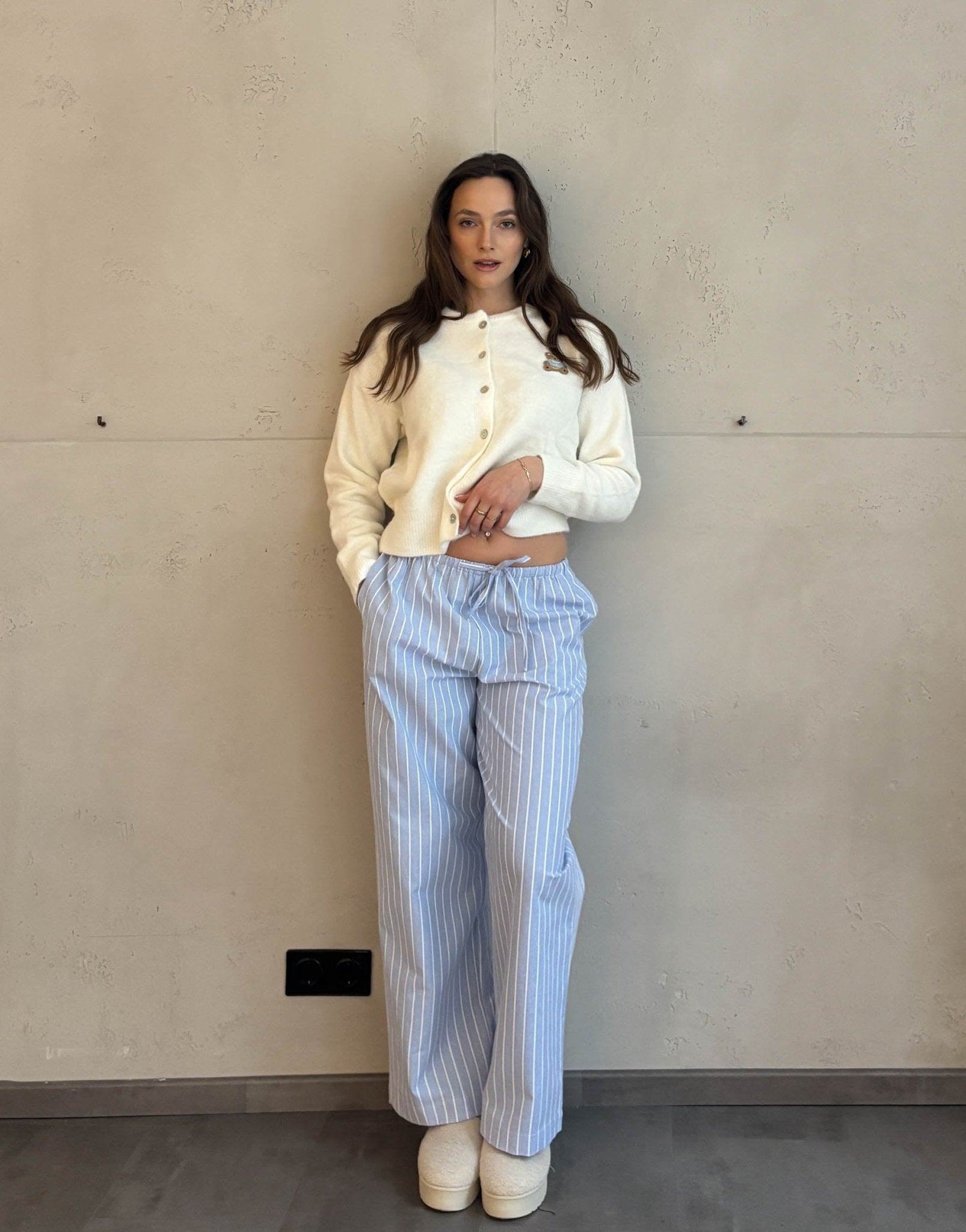 Gemütliche Streifenhose - Switch - Fashion