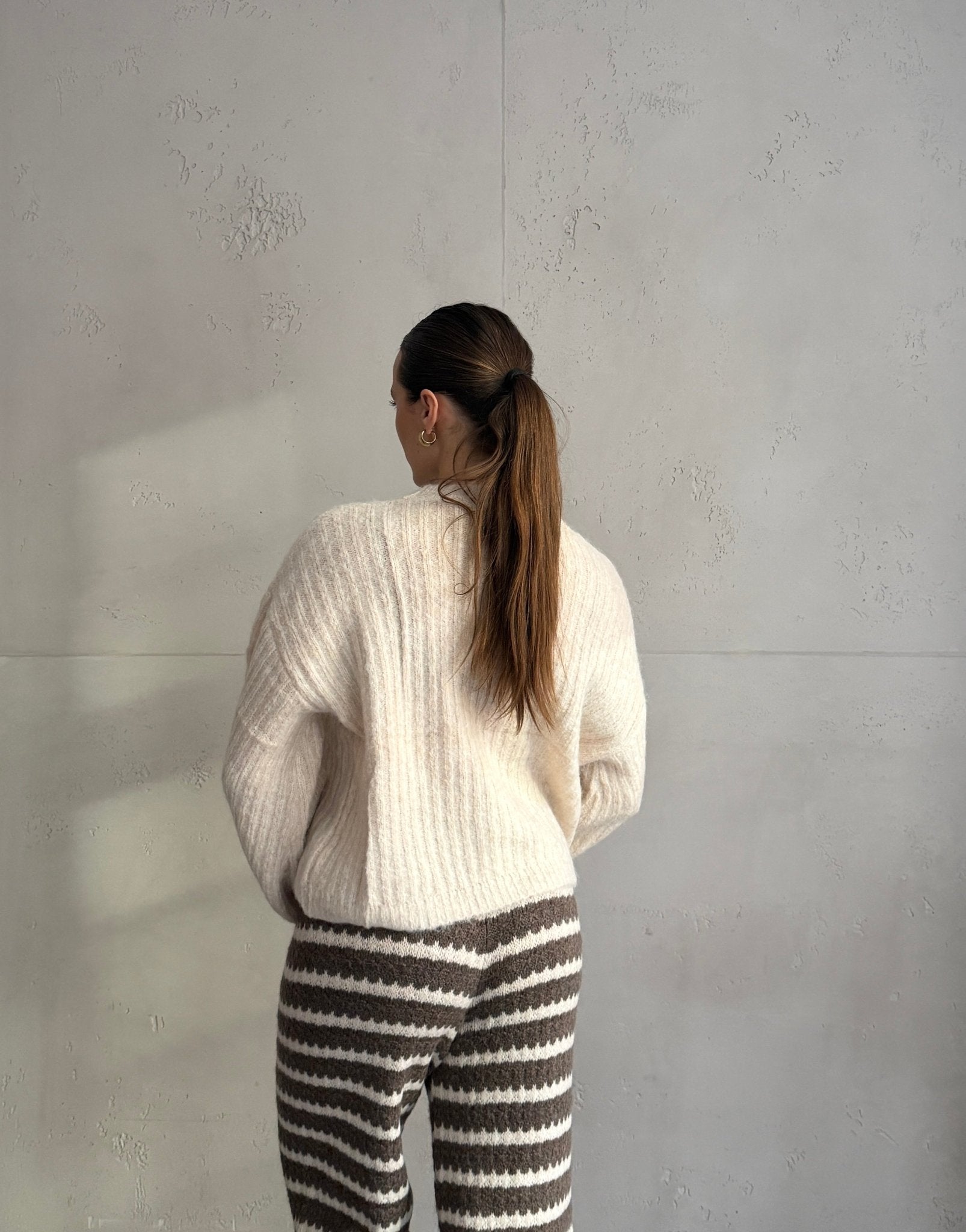 Gerippter Oversize Pullover - Switch - Fashion