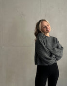 Gerippter Oversize Pullover - Switch - Fashion