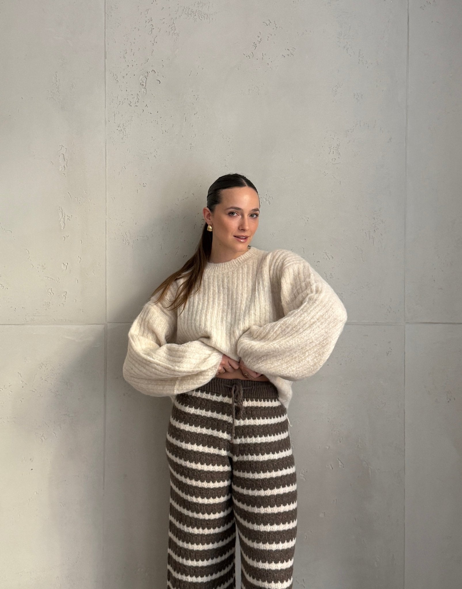 Gerippter Oversize Pullover - Switch - Fashion