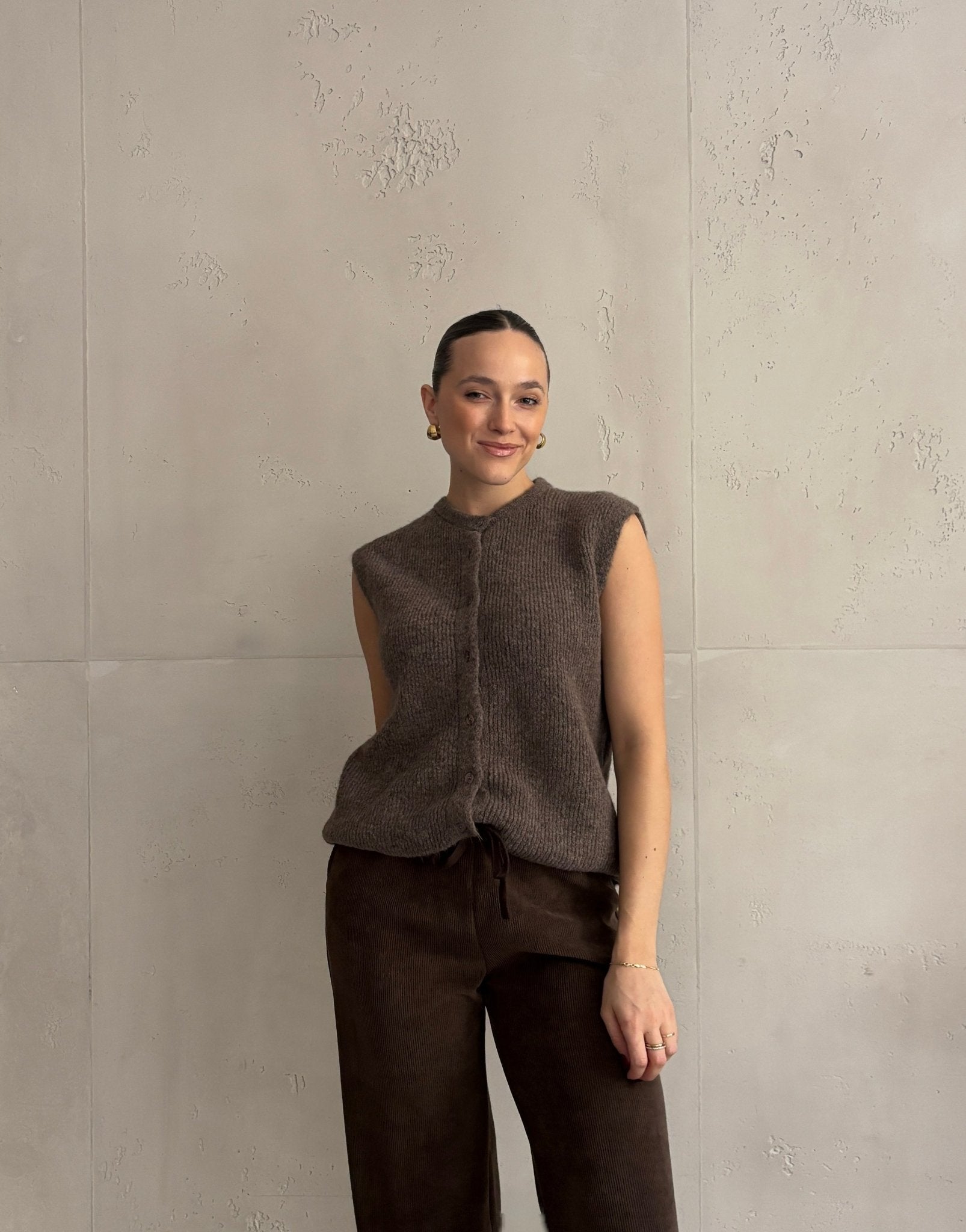 Gerippter Strickpullunder Uni - Switch - Fashion