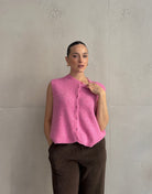 Gerippter Strickpullunder Uni - Switch - Fashion