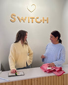 Geripptes Langarmshirt Gestreift mit ausgestelltem Arm - Switch - Fashion