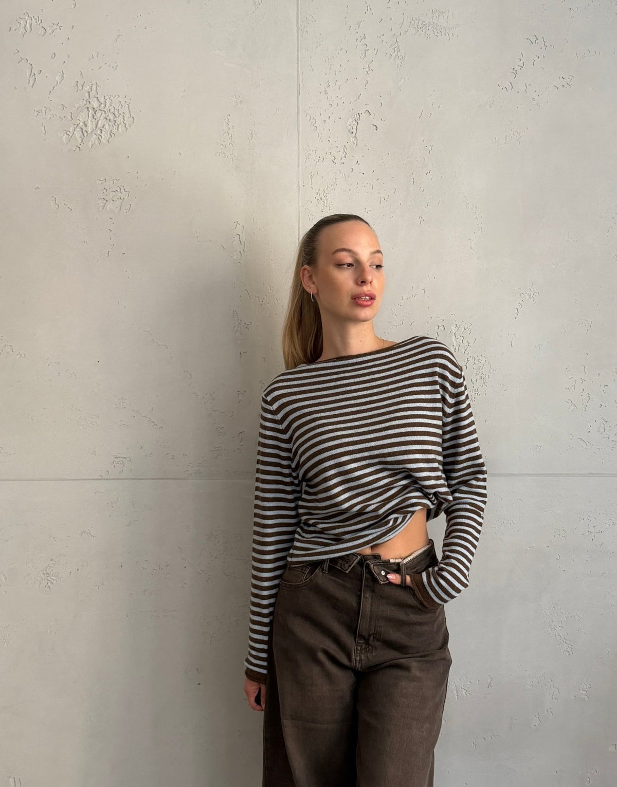 Gestreifter Cashmere-Pullover - Switch-Fashion
