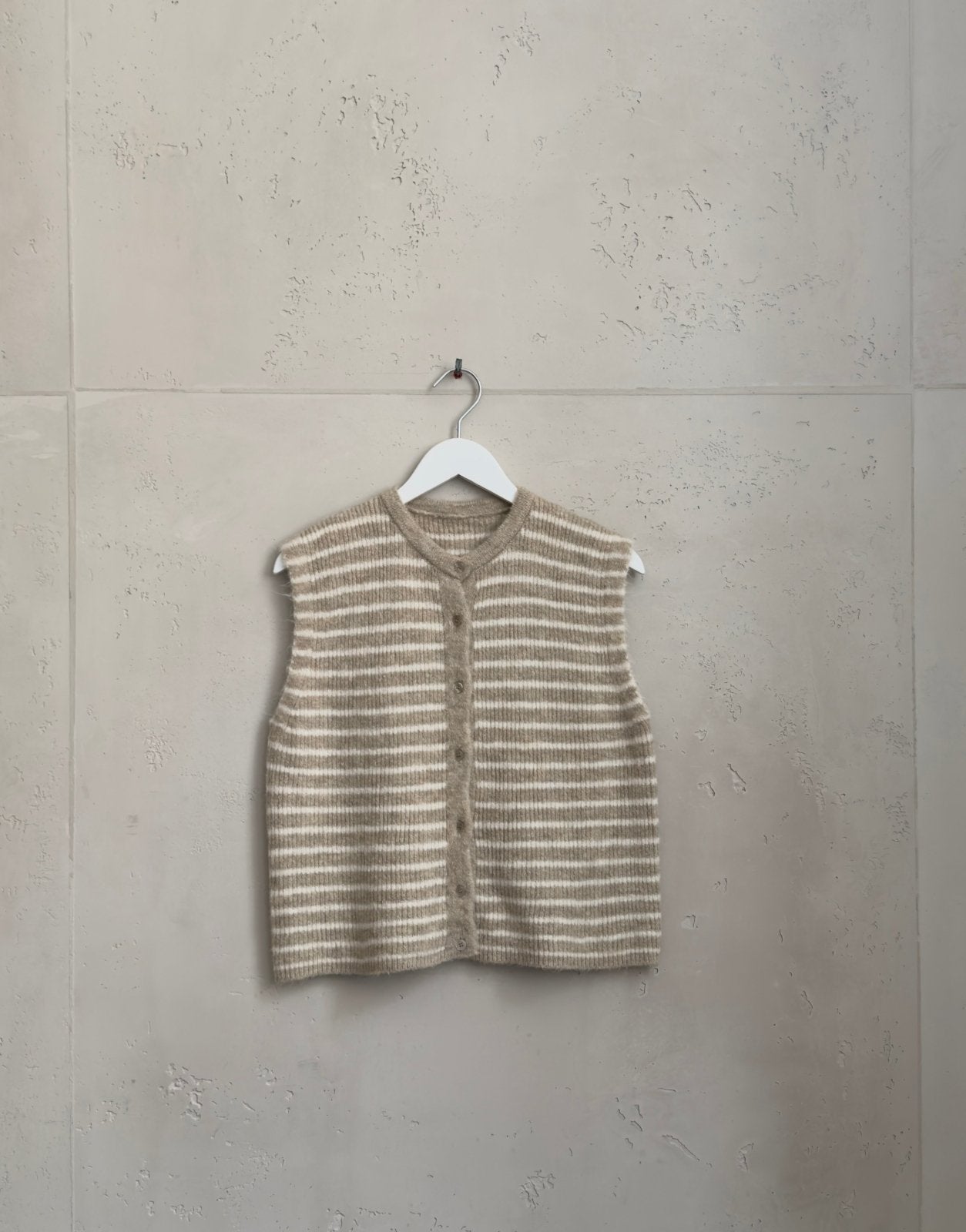 Gestreifter Pullunder mit Knopfleiste - Switch - Fashion