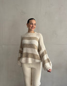 Gestreifter Strickpullover - Switch - Fashion
