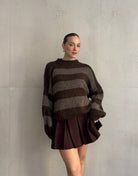 Gestreifter Strickpullover - Switch - Fashion