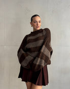 Gestreifter Strickpullover - Switch - Fashion