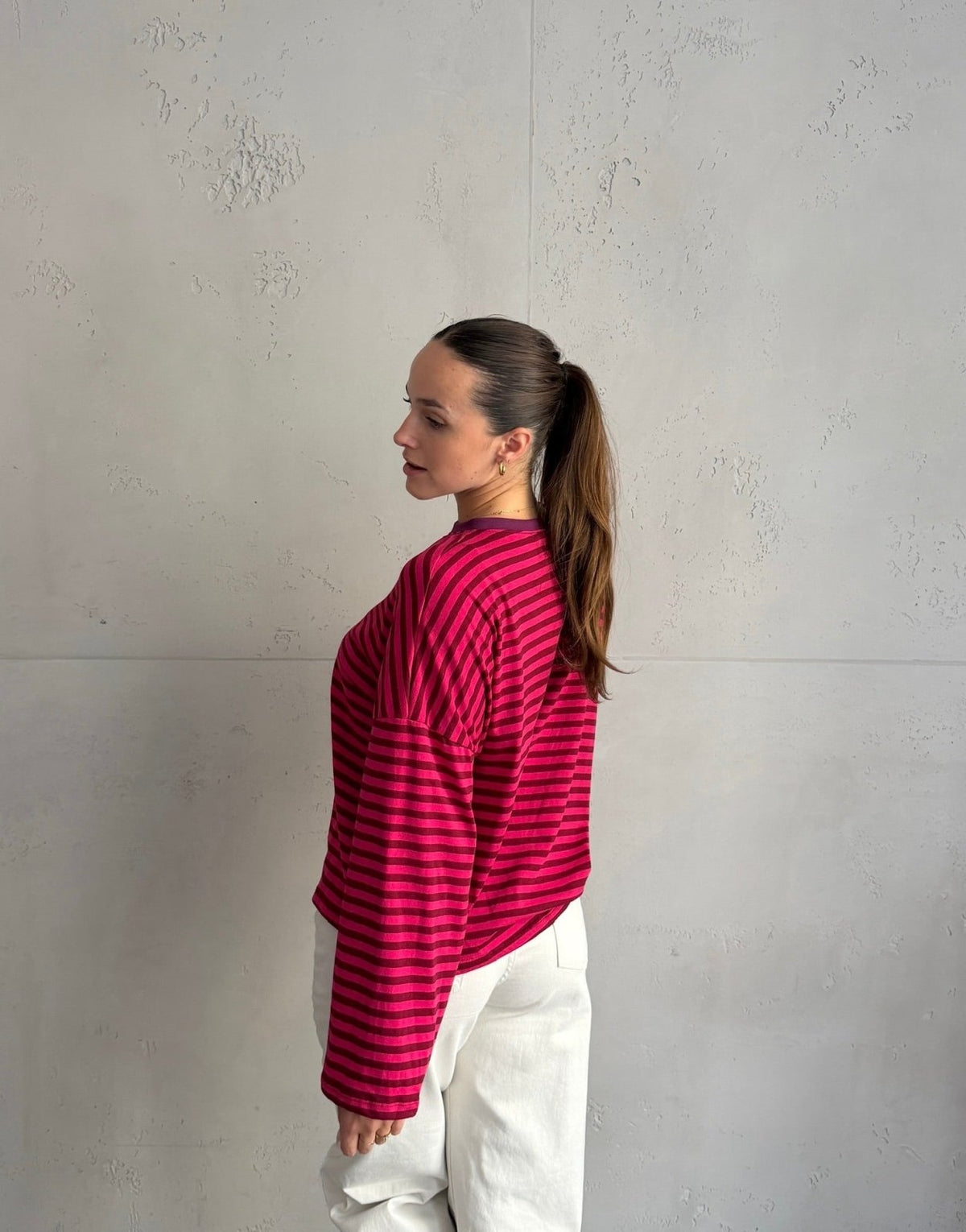 Gestreiftes Basic Longsleeve Shirt - Switch-Fashion
