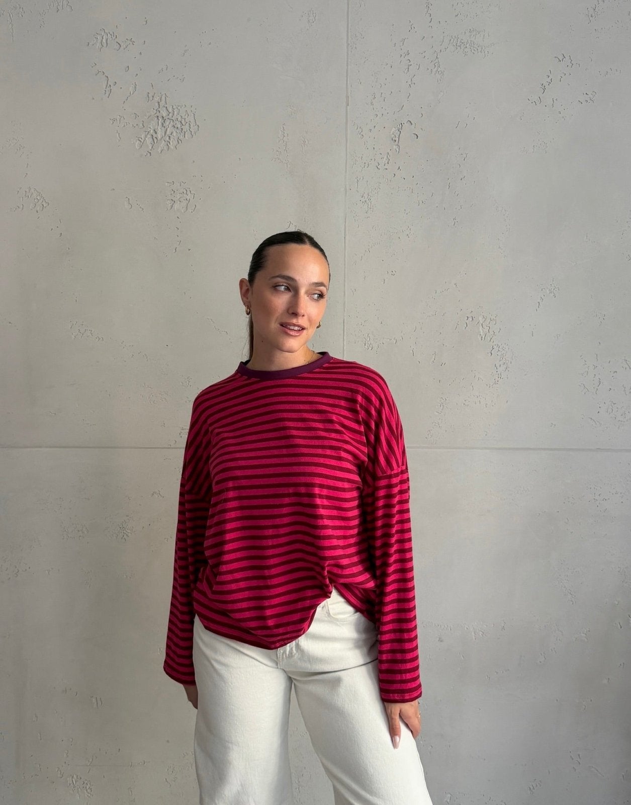 Gestreiftes Basic Longsleeve Shirt - Switch-Fashion