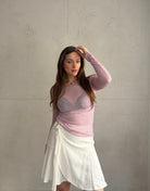 Gestreiftes Cashmere Blend Shirt - Switch - Fashion