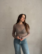 Gestreiftes Cashmere Blend Shirt - Switch - Fashion