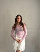 Gestreiftes Cashmere Blend Shirt - Switch - Fashion