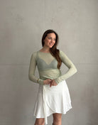 Gestreiftes Cashmere Blend Shirt - Switch - Fashion