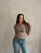 Gestreiftes Cashmere Blend Shirt - Switch - Fashion