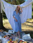 Gestuftes Maxikleid mit Unterkleid - Switch - Fashion