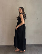 Gestuftes Musselin Kleid mit Rüschen - Switch - Fashion