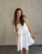 Gestuftes Musselinkleid - Switch - Fashion