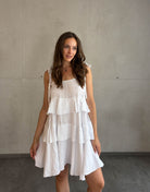 Gestuftes Musselinkleid - Switch - Fashion