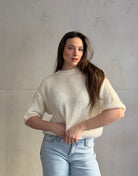 Kid Mohair Kurzarm Pullover - Switch - Fashion