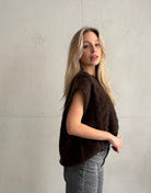 Kuschelpullunder mit Zopfmuster - Switch - Fashion