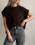 Kuschelpullunder mit Zopfmuster - Switch - Fashion