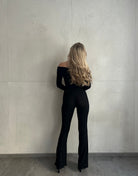 Leggings mit Lurex und Schlag - Switch - Fashion