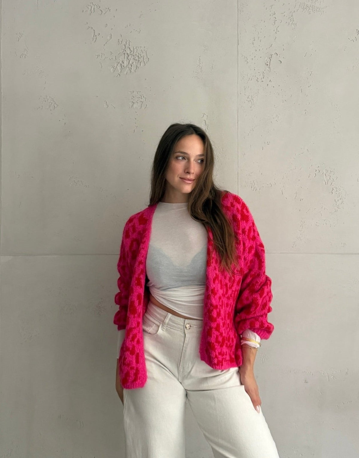 Leo Cardigan ohne Verschluss - Switch-Fashion