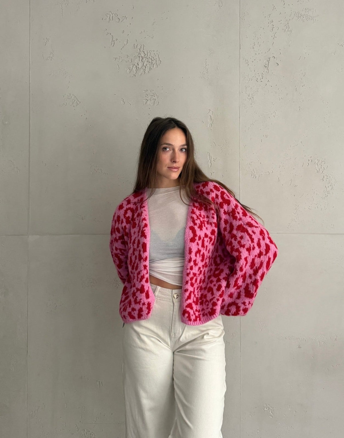 Leo Cardigan ohne Verschluss - Switch-Fashion