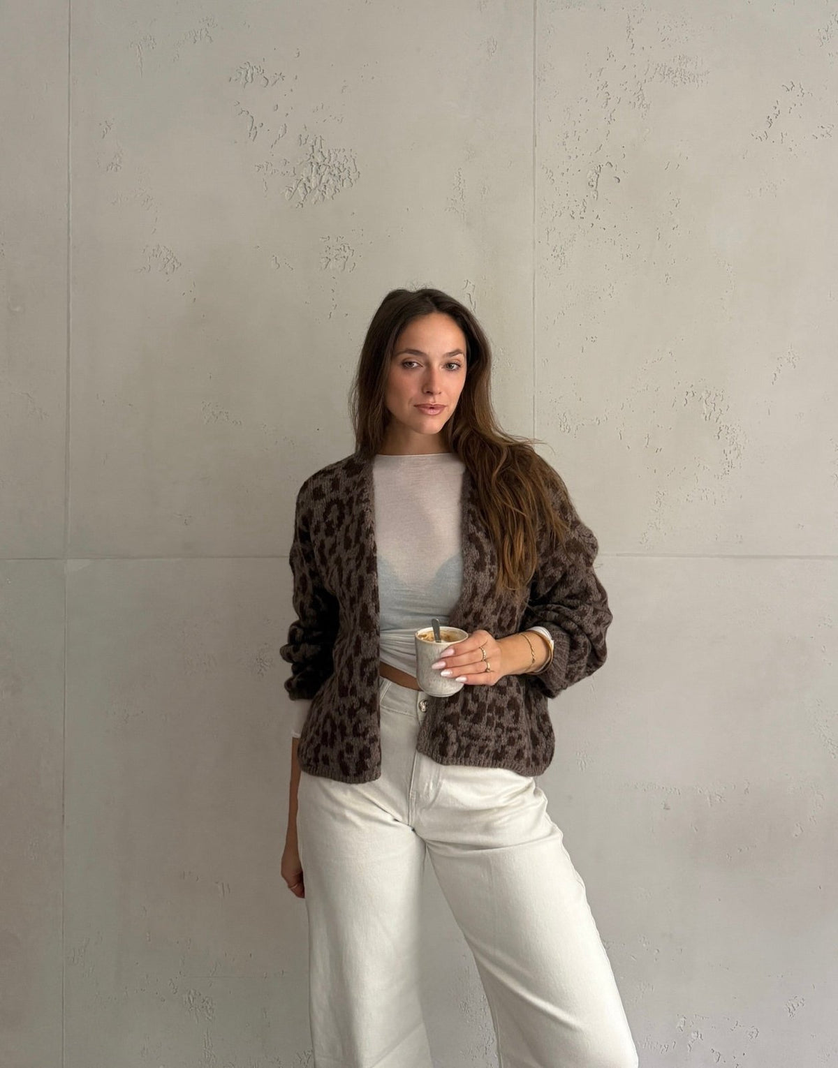 Leo Cardigan ohne Verschluss - Switch-Fashion