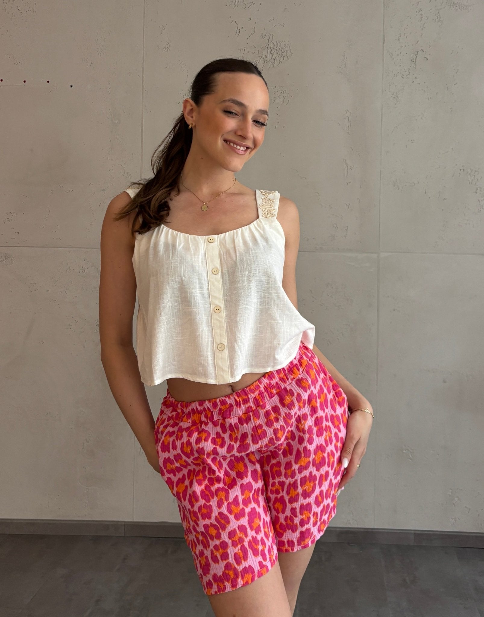 Leo Musselin Shorts - Switch - Fashion