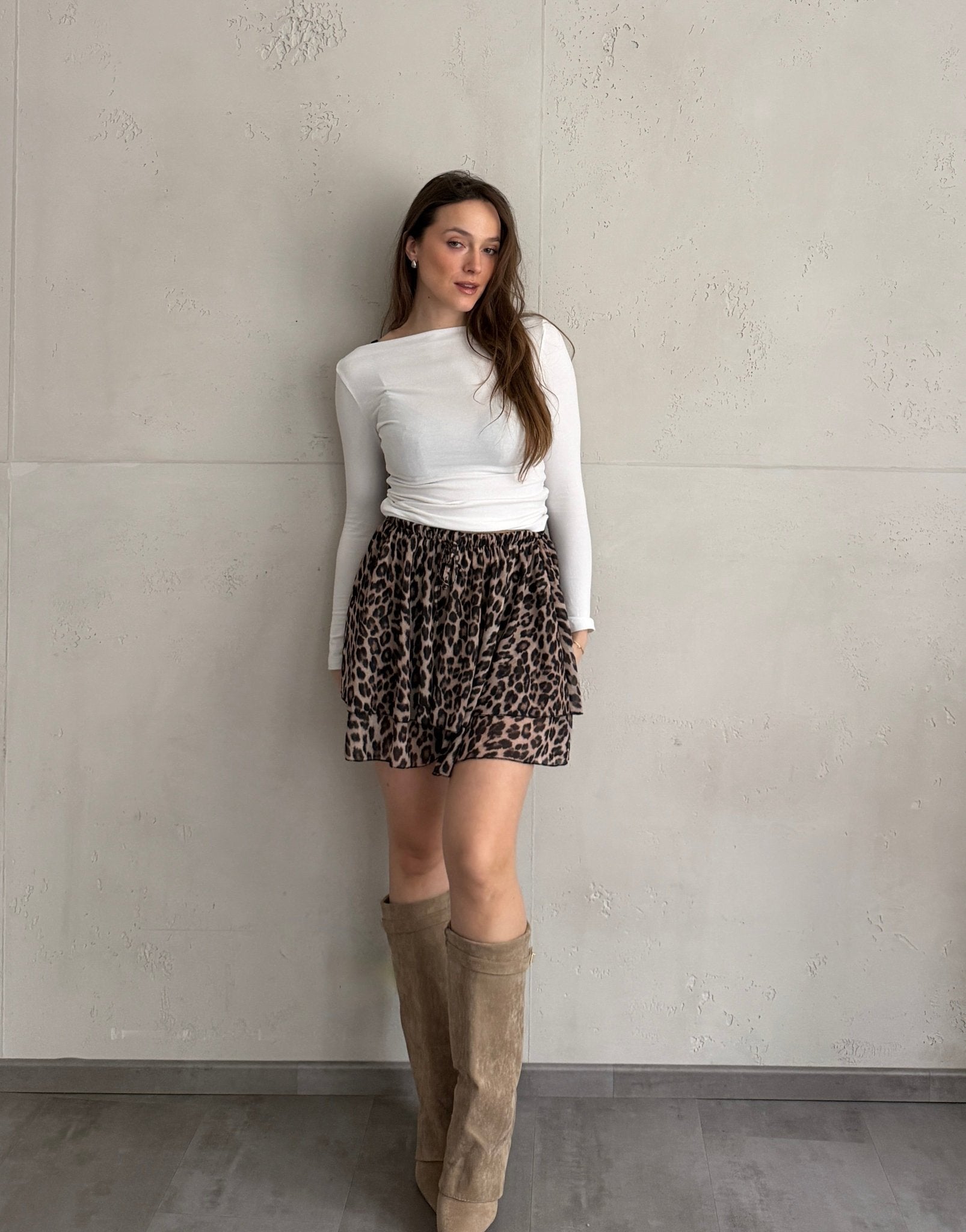 Leo Skort mit Leopardenmuster - Switch - Fashion