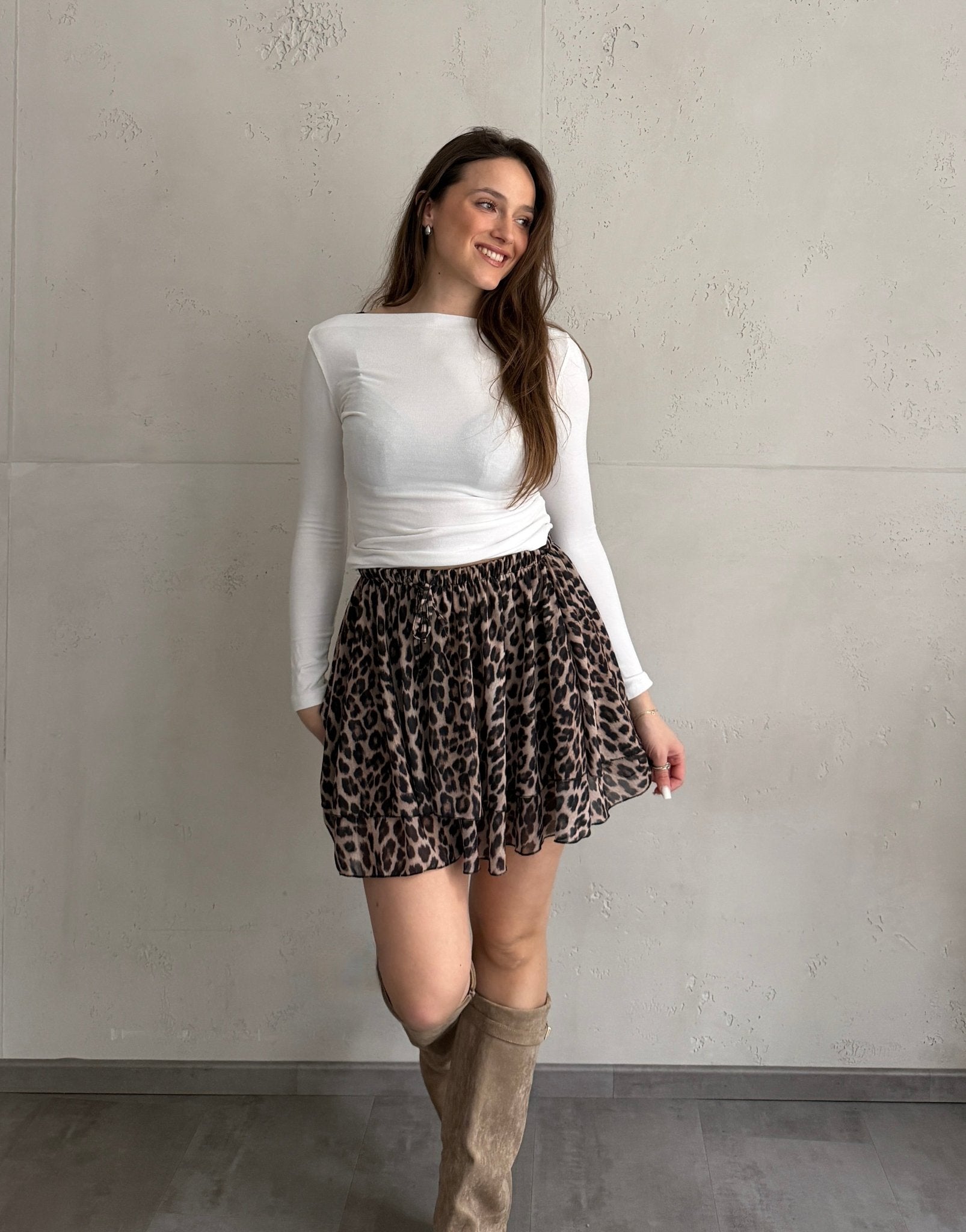 Leo Skort mit Leopardenmuster - Switch - Fashion