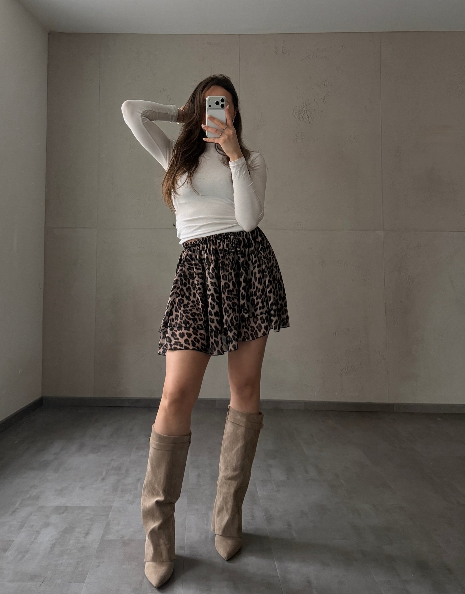 Leo Skort mit Leopardenmuster - Switch - Fashion