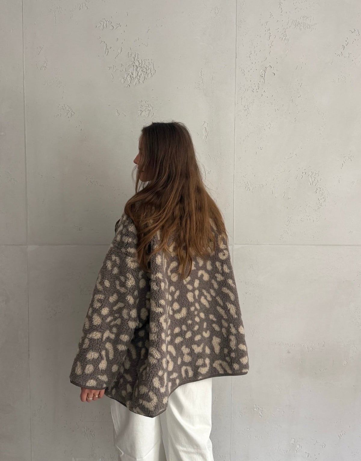 Leo Teddy Jacke mit Knöpfen - Switch-Fashion