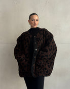 Leo Teddy Jacke mit Knöpfen - Switch - Fashion