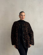 Leo Teddy Jacke mit Knöpfen - Switch - Fashion