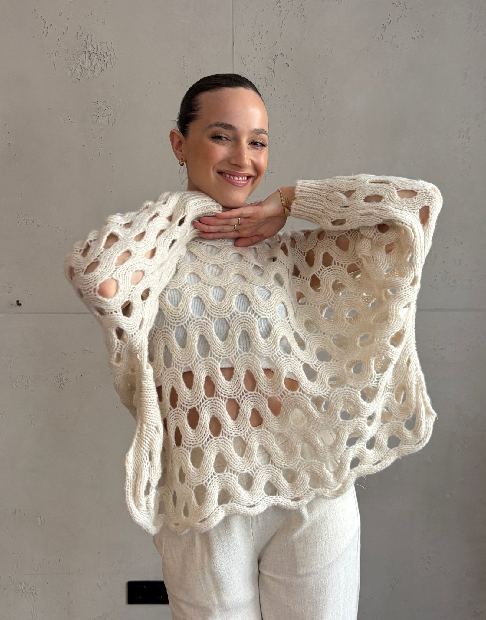 Lochdesign Pulli - Switch - Fashion